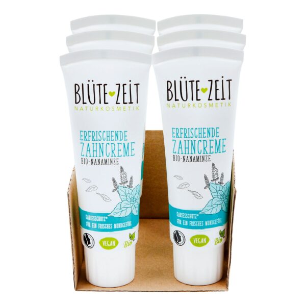 BLÜTE-ZEIT Zahncreme Bio-Nanaminze 75 ml