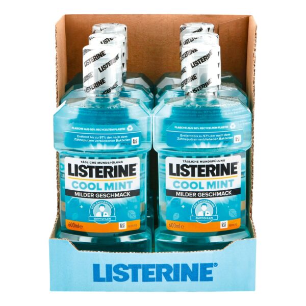 Listerine Mundspülung Cool Mint Mild 600 ml