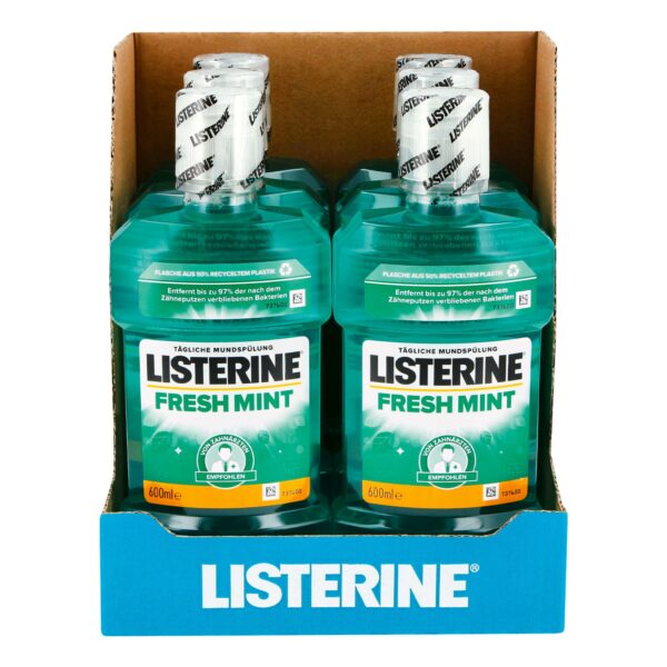 Listerine Mundspülung Fresh Mint 600 ml