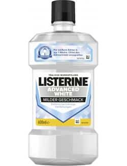 Listerine Mundspülung Advanced White Milder Geschmack
