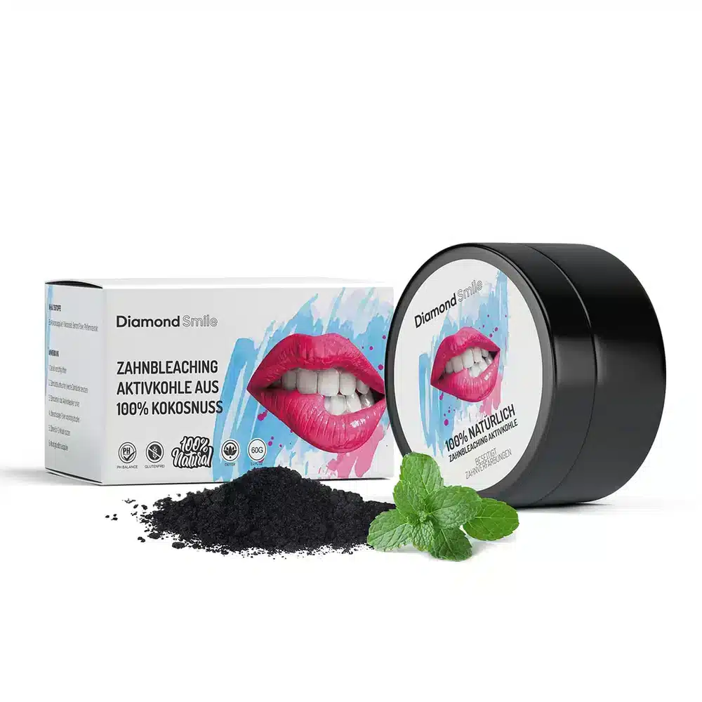 Diamond Smile Zahnbleaching Aktivkohle